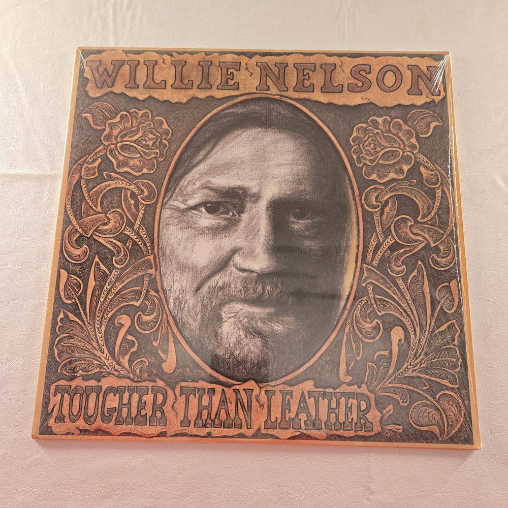 Willie Nelson "Tougher Than Leather" Record Album LP Columbia 1983 EX Tested